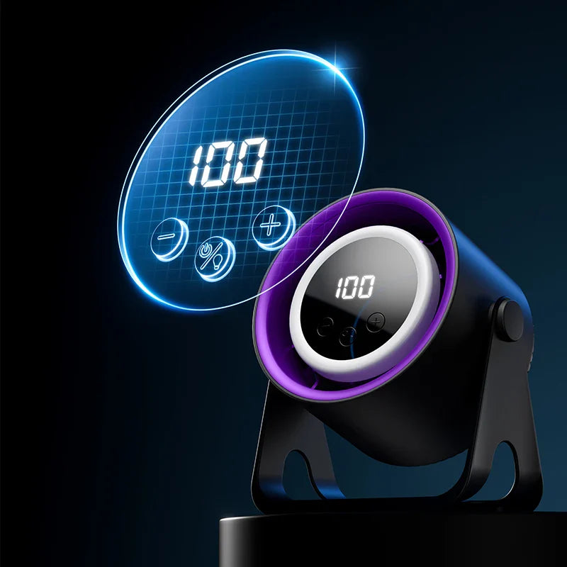 Touchscreen Portable Desk Fan