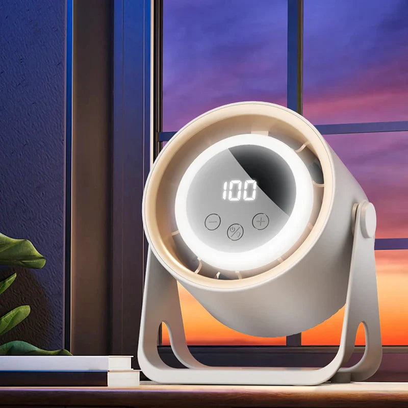 Touchscreen Portable Desk Fan