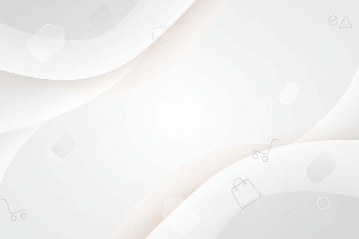 generate another website background with light grey and white theme with the idea of simple , useful , and convenient shopping